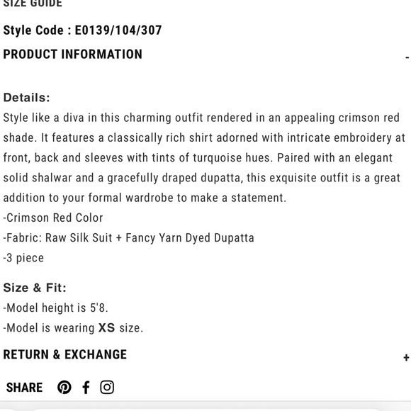 Pakistani Indian dress - Picture 6 of 7